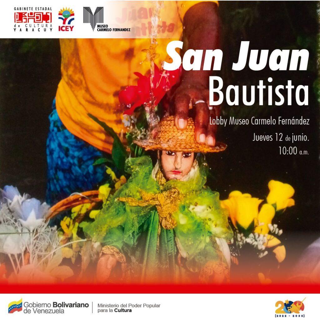 San Juan Bautista inicia en Yaracuy su ciclo festivo y veneración con visita al Museo “Carmelo Fernández “