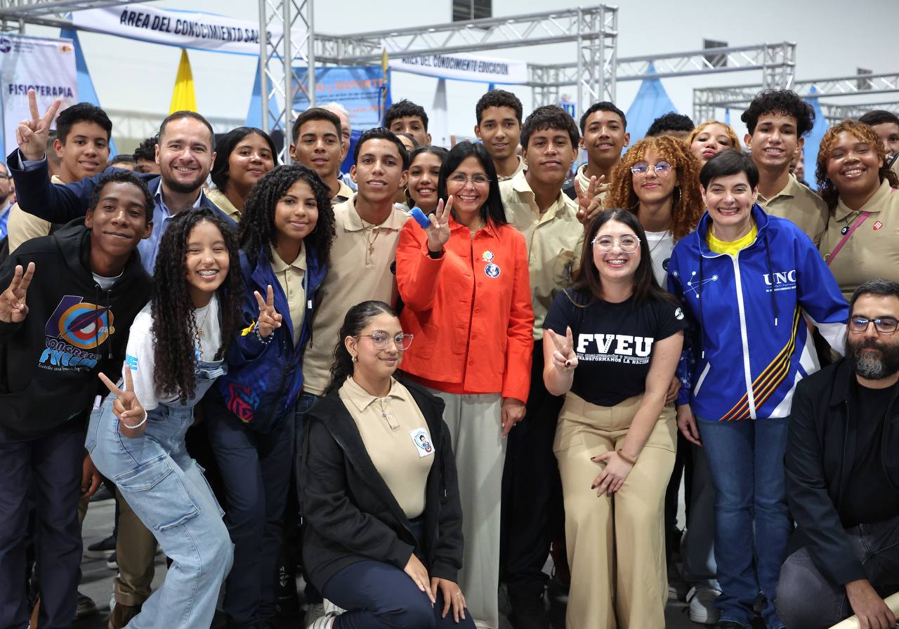Vicepresidenta Ejecutiva invita a la juventud venezolana a participar en la Expoferia de Oportunidades de Estudio 2025