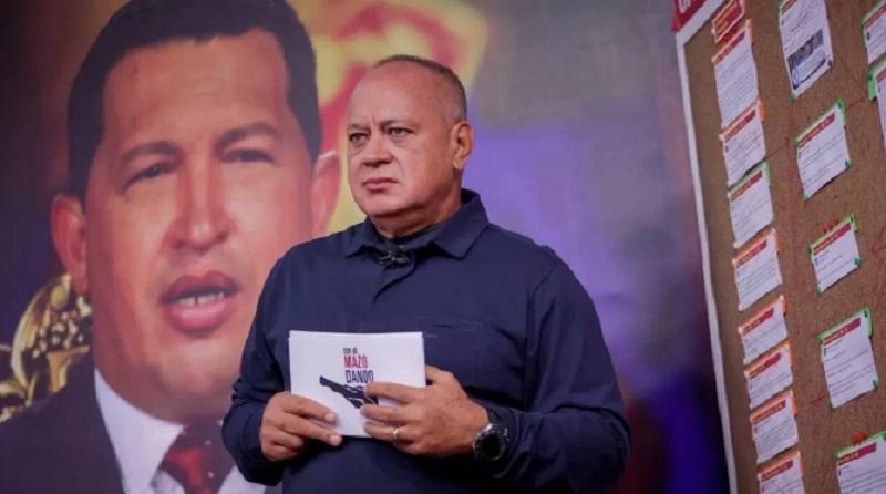 Diosdado Cabello denunció que Donald Trump aprobó en privado un ataque contra Irán