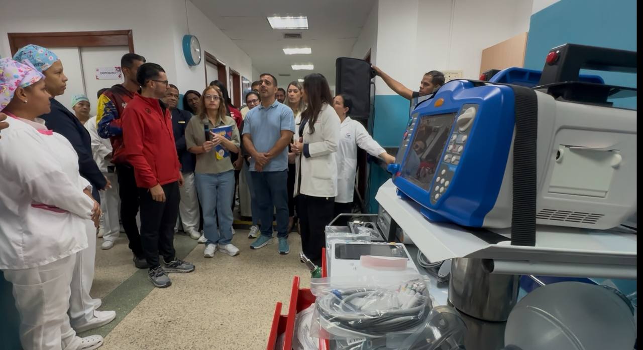 Activo servicio de Medicina Interna del hospital Vargas de La Guaira
