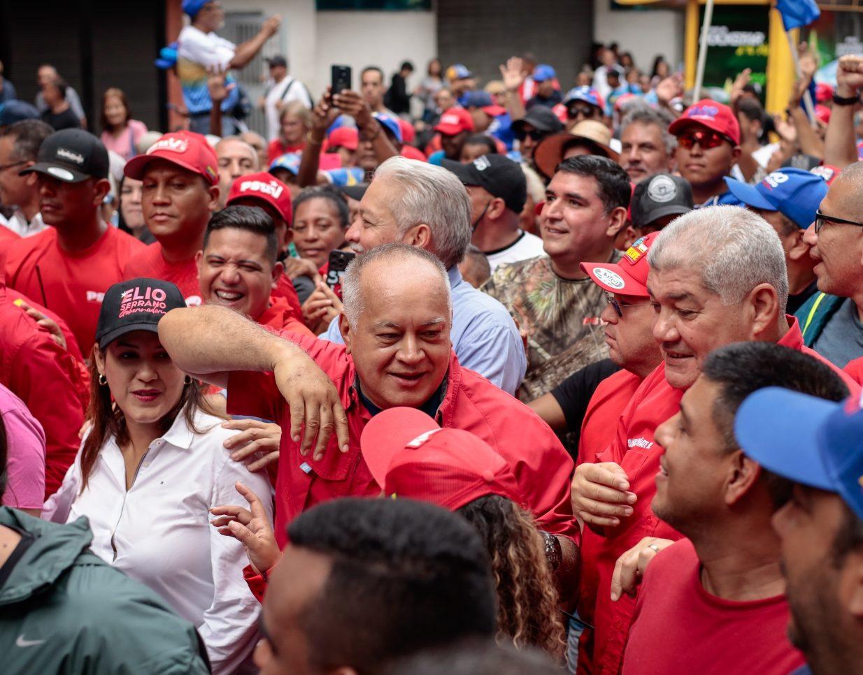 Diosdado Cabello: el pueblo de Venezuela quiere paz