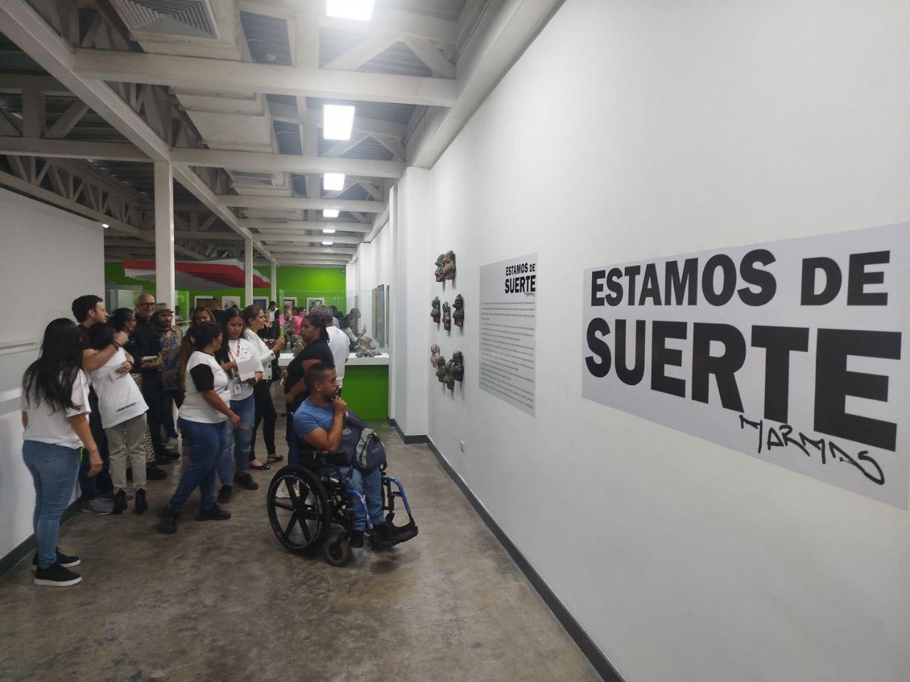 El MEDI abrió las puertas a la muestra “Estamos de suerte” del artista plástico Manuel Armas