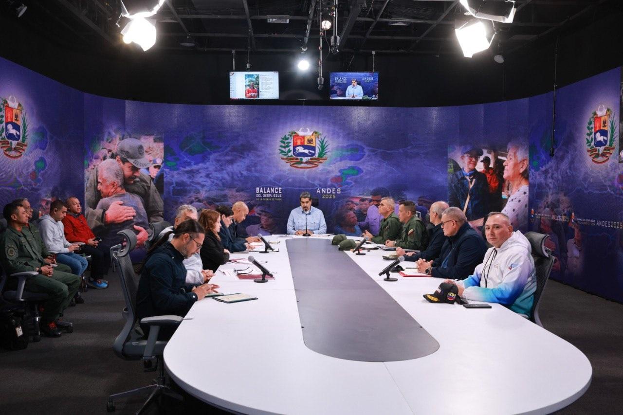Presidente Maduro presentó balance del despliegue de la Fuerza de Tarea Andes 2025