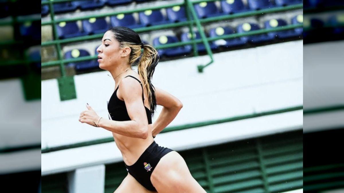 María Rojas rompe récord histórico y conquista la plata en los 800 metros en España