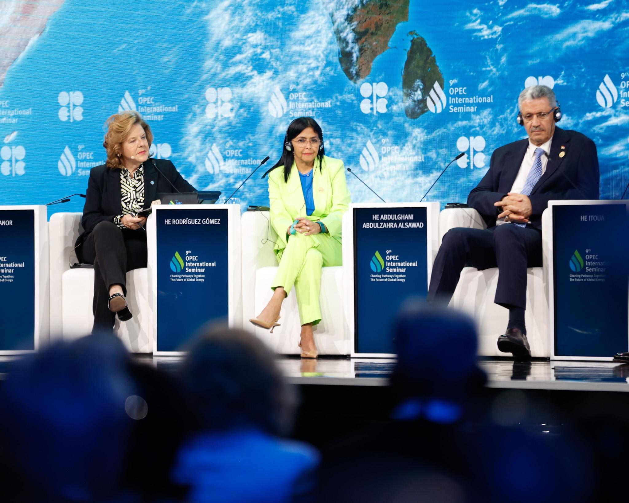 Vice President Rodríguez: Geopolitics should not interfere in global energy relations