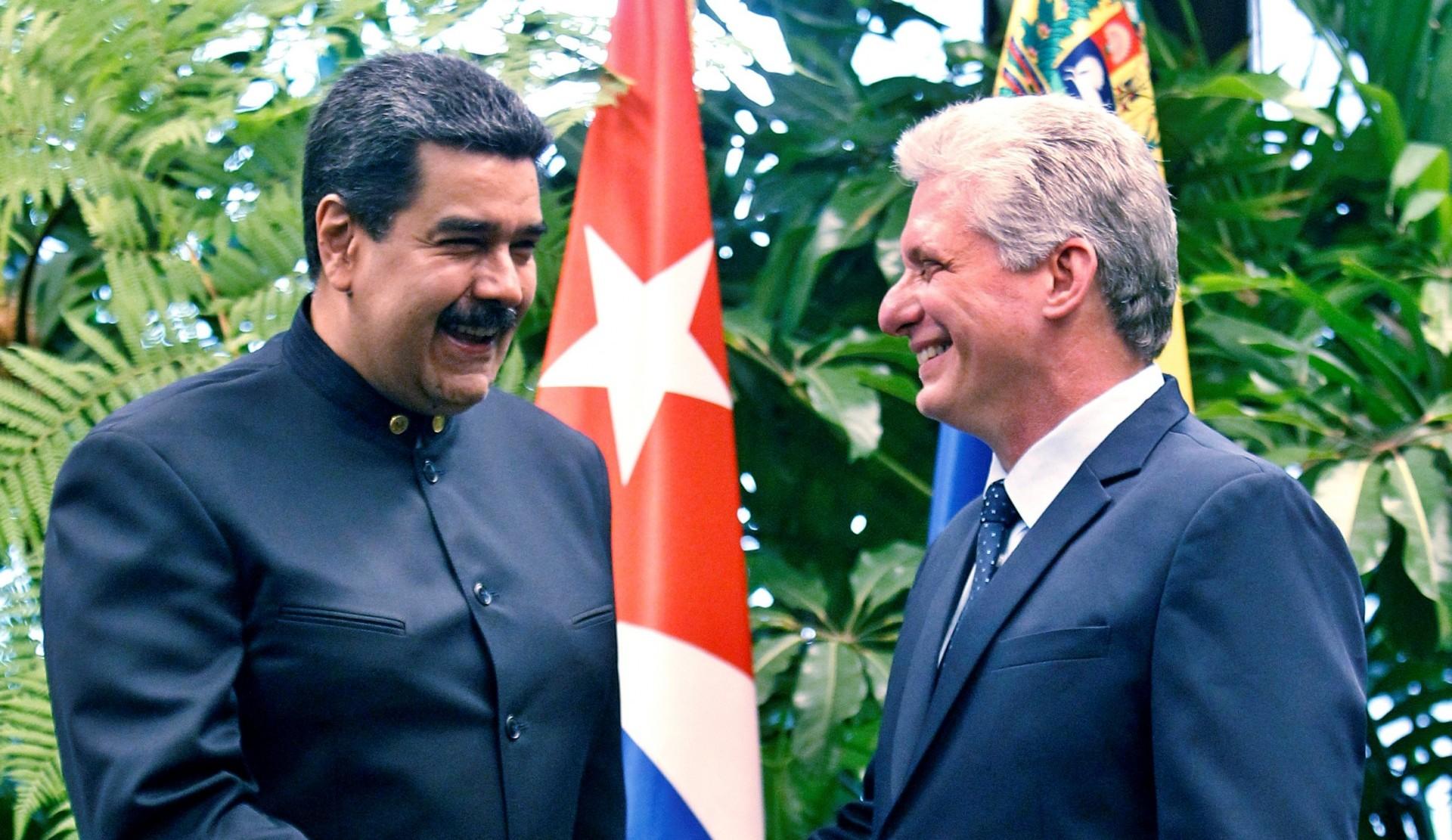 Presidente Maduro expresa solidaridad con Cuba ante sanciones de EE.UU.