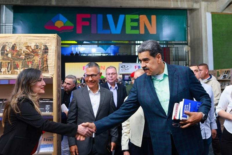 FILVEN 2025 se inaugura en Caracas con Guayana Esequiba, Egipto y el lema Leer Humaniza