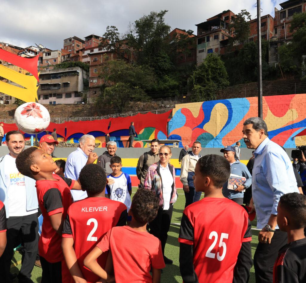 Presidente Maduro entregó espacios rehabilitados del Complejo Deportivo Mesuca