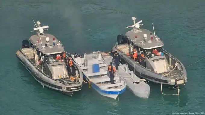 Colombia incauta por primera vez un narcosubmarino no tripulado controlado a distancia