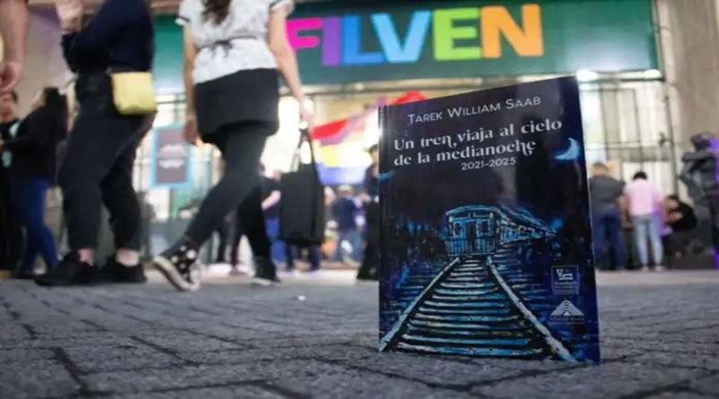 «Un tren viaja al cielo de la medianoche»: el libro más vendido en FILVEN