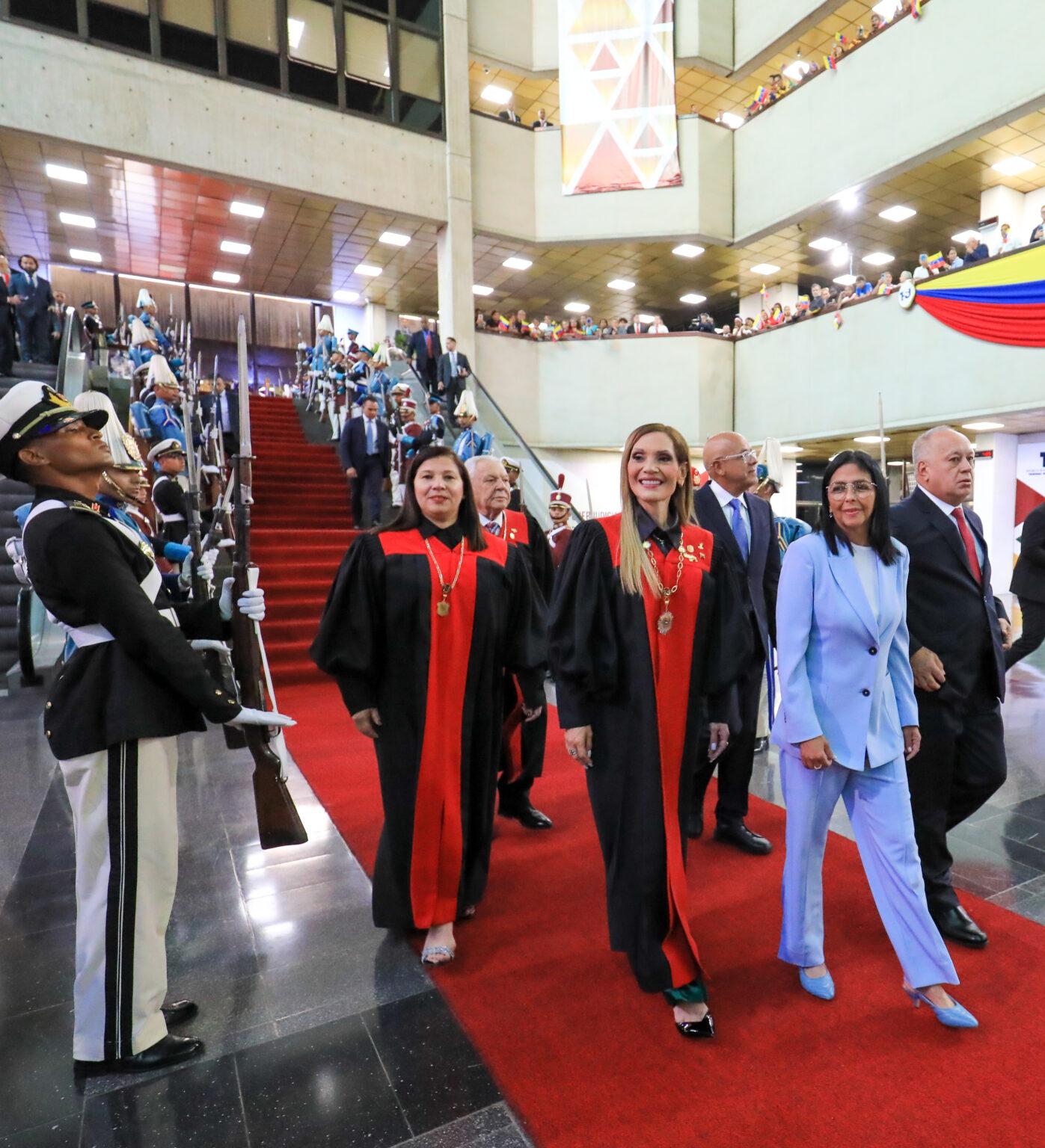 Presidenta (E) Delcy Rodríguez lidera Sesión de Apertura Judicial 2026 y presentación de Informe de Gestión 2025