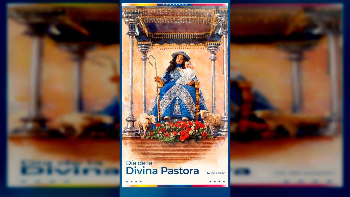 Presidenta (E) Delcy Rodríguez eleva oraciones a la Divina Pastora por la paz y el bienestar social de Venezuela