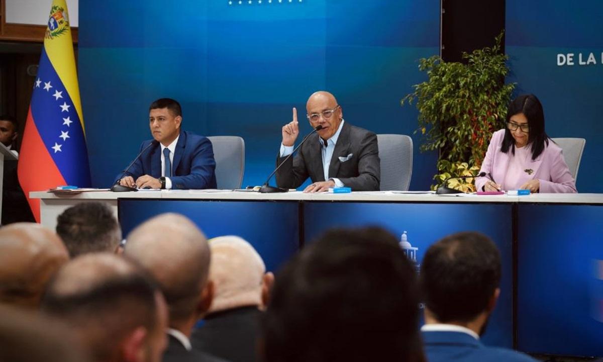 Presidente de la Asamblea Nacional Jorge Rodríguez insta a transformar riqueza petrolera en desarrollo social