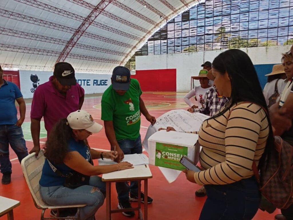 1.652 campesinos de Yaracuy eligen delegados en proceso de bases
