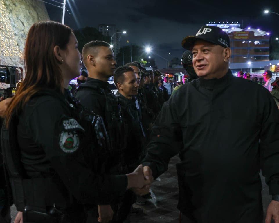 Ministro Diosdado Cabello sostiene que la tranquilidad de la Nación está garantizada