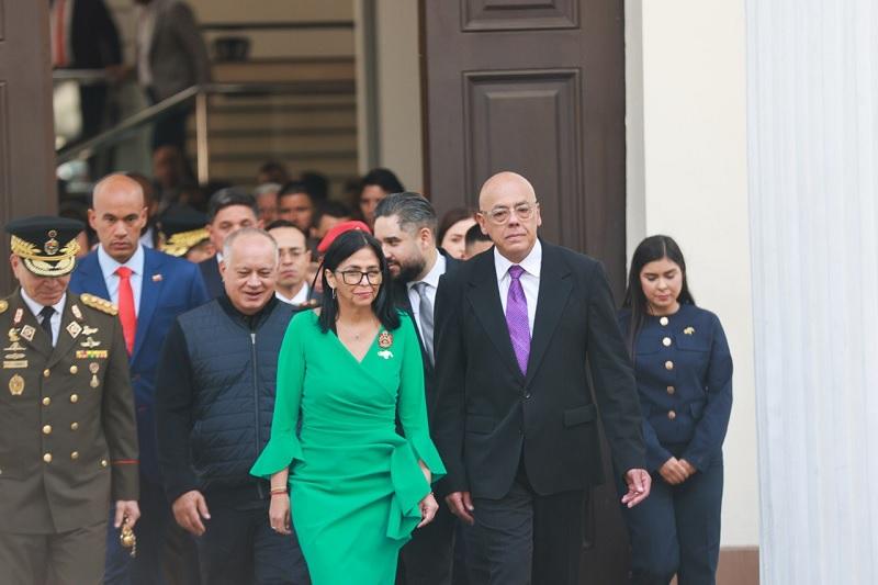 Unity and work are the premises of Delcy Rodríguez after being sworn in as acting president of Venezuela