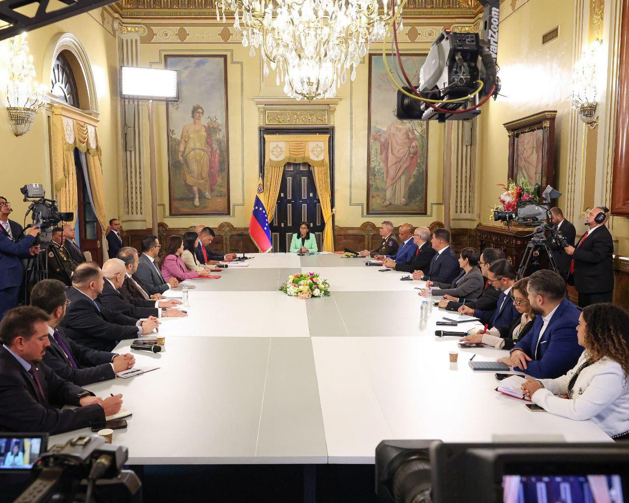 Acting President Delcy Rodríguez calls to prioritize national sovereignty