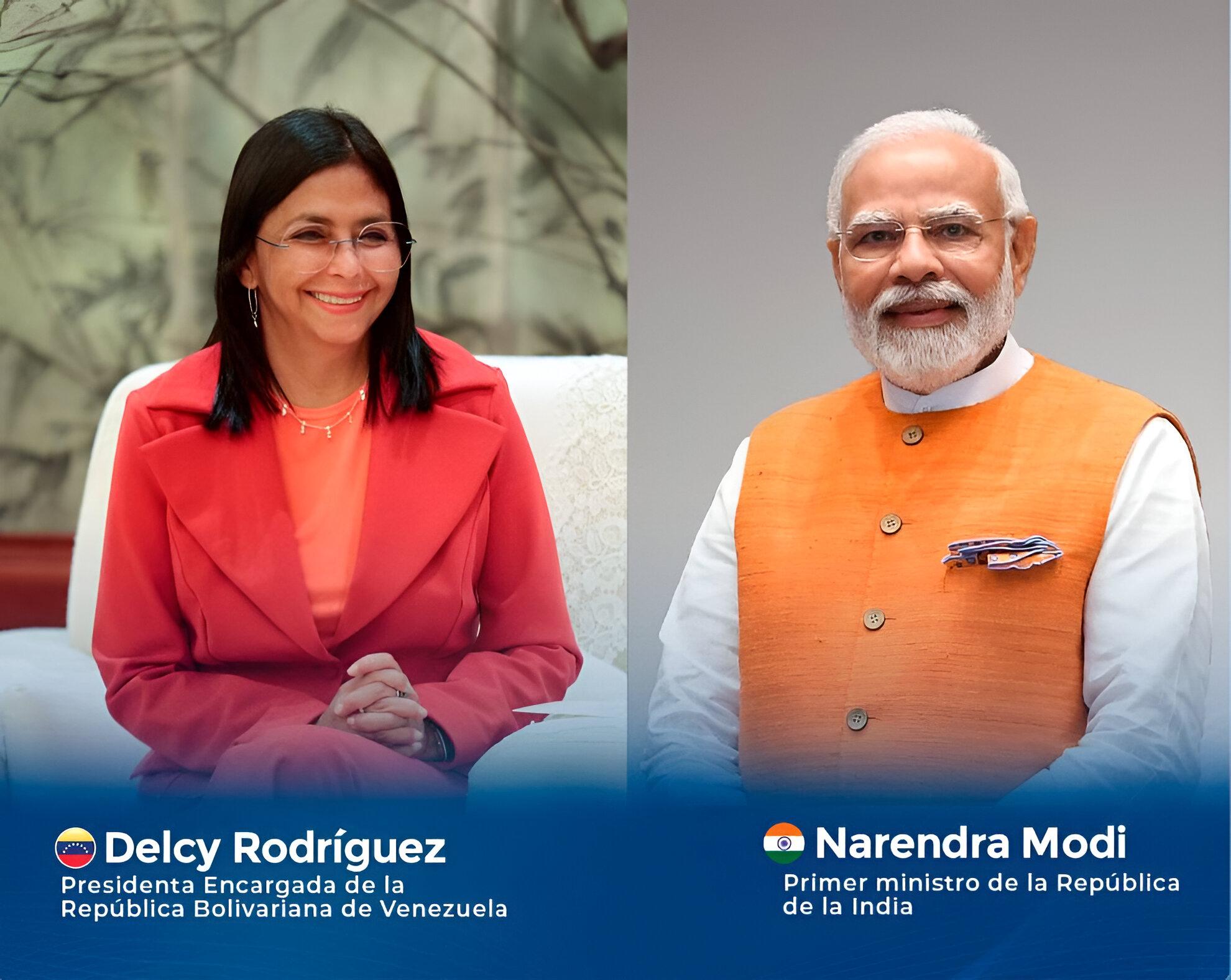 India y Venezuela acuerdan ampliar y profundizar su asociación estratégica en todos los ámbitos