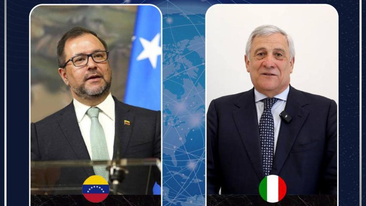 Venezuela e Italia acuerdan elevar sus relaciones diplomáticas al rango de embajadores