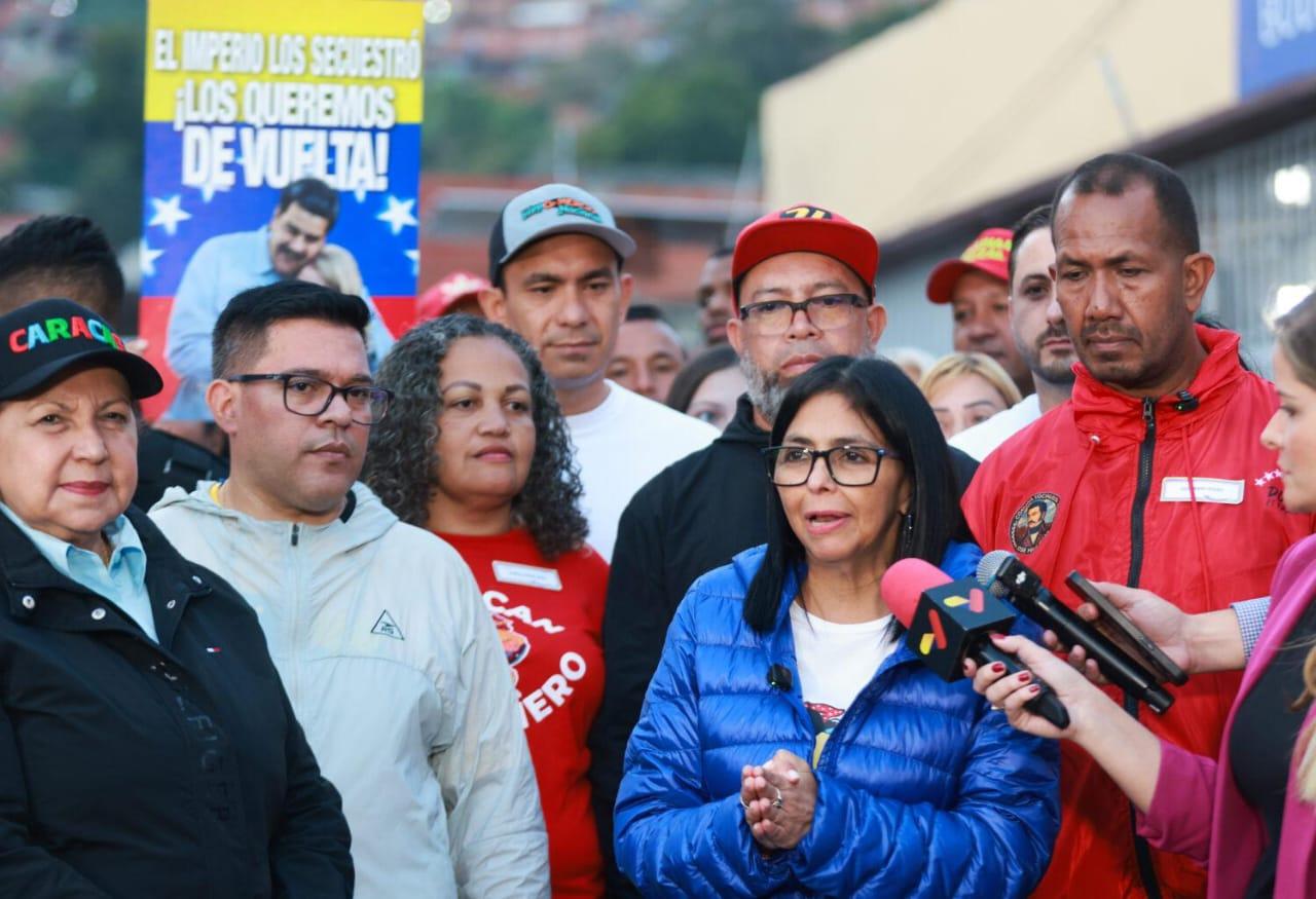 Presidenta Encargada Delcy Rodríguez exige cese de agresiones imperiales contra Venezuela