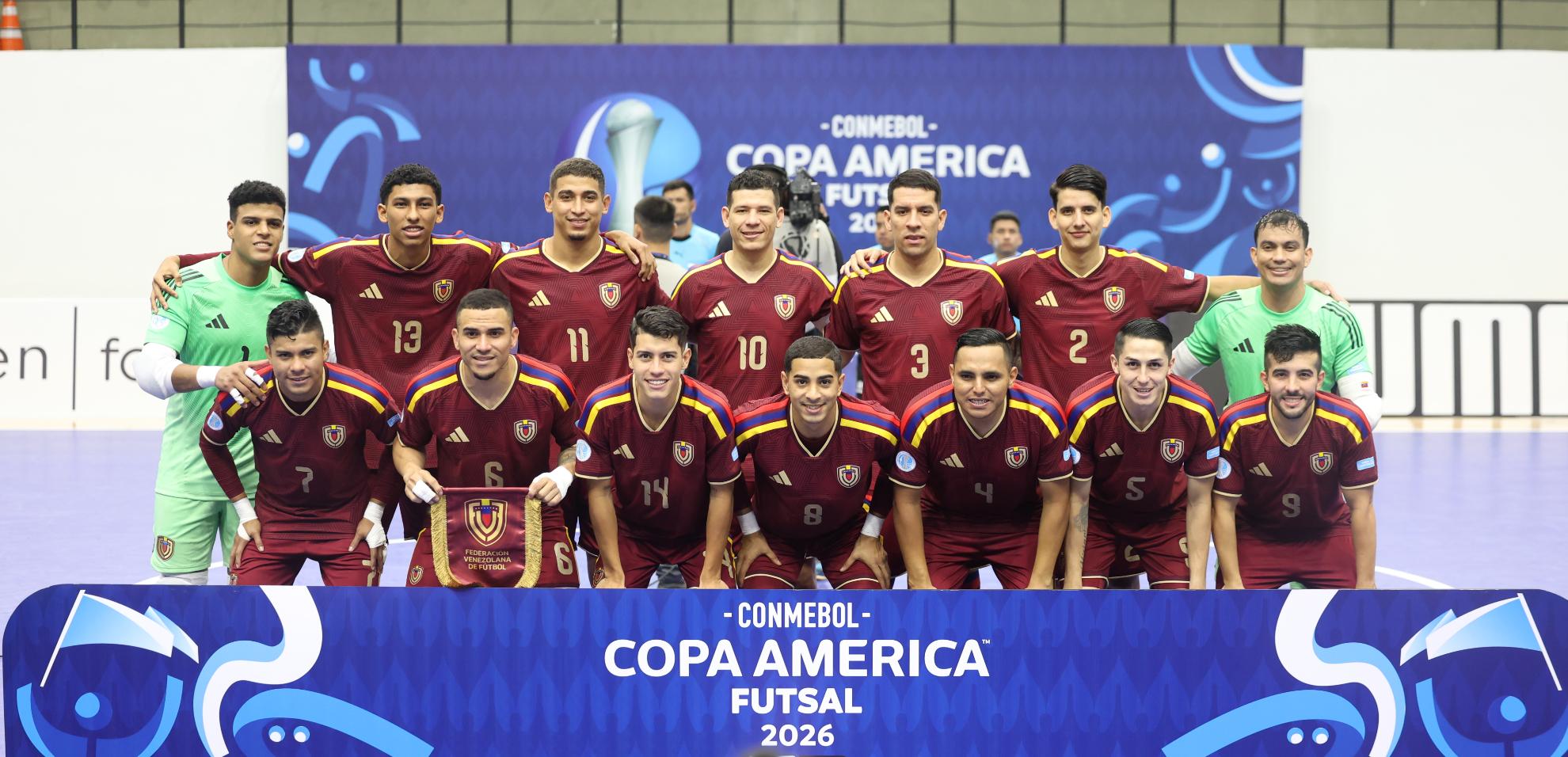 Venezuela y Argentina se enfrentan en semifinales de Copa América Futsal Paraguay 2026