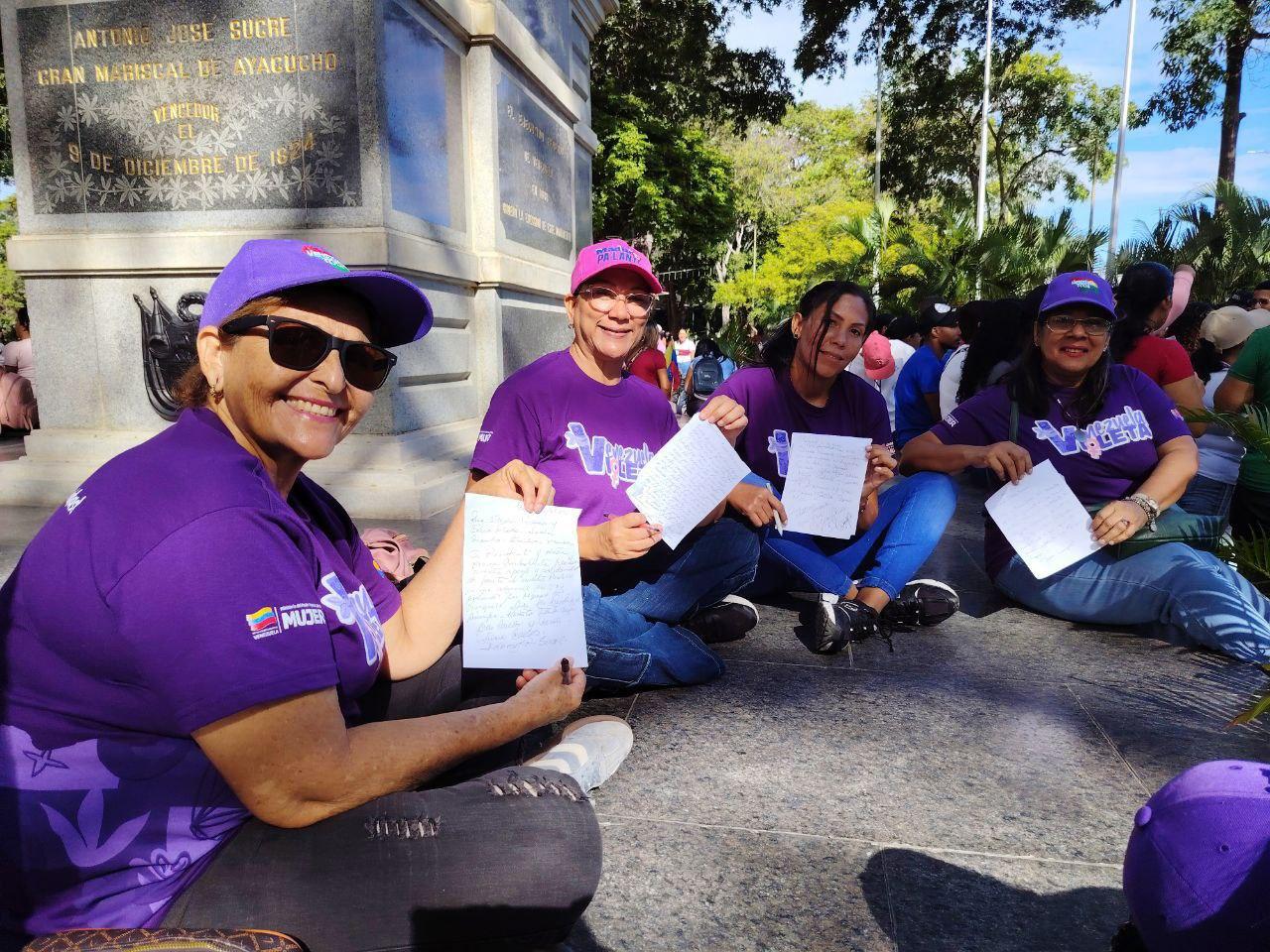 Sucrenses ratifican su compromiso revolucionario con mensajes de lealtad al Presidente Nicolás Maduro