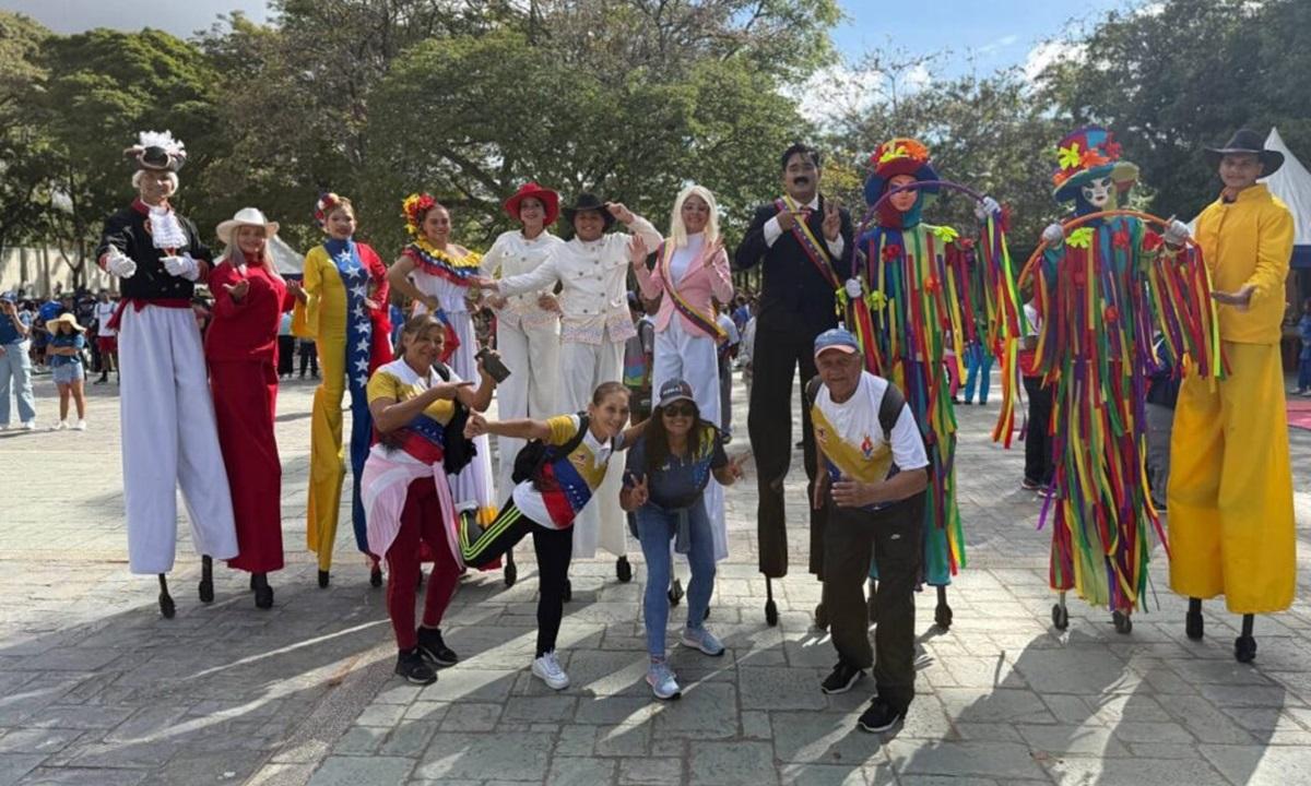 Proyecto «Nuestra Cultura es la Paz» arriba al parque Francisco de Miranda