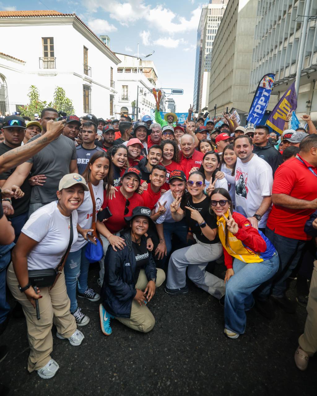 Caracas se desbordó de patriotismo en la Gran Marcha del Día de la Juventud