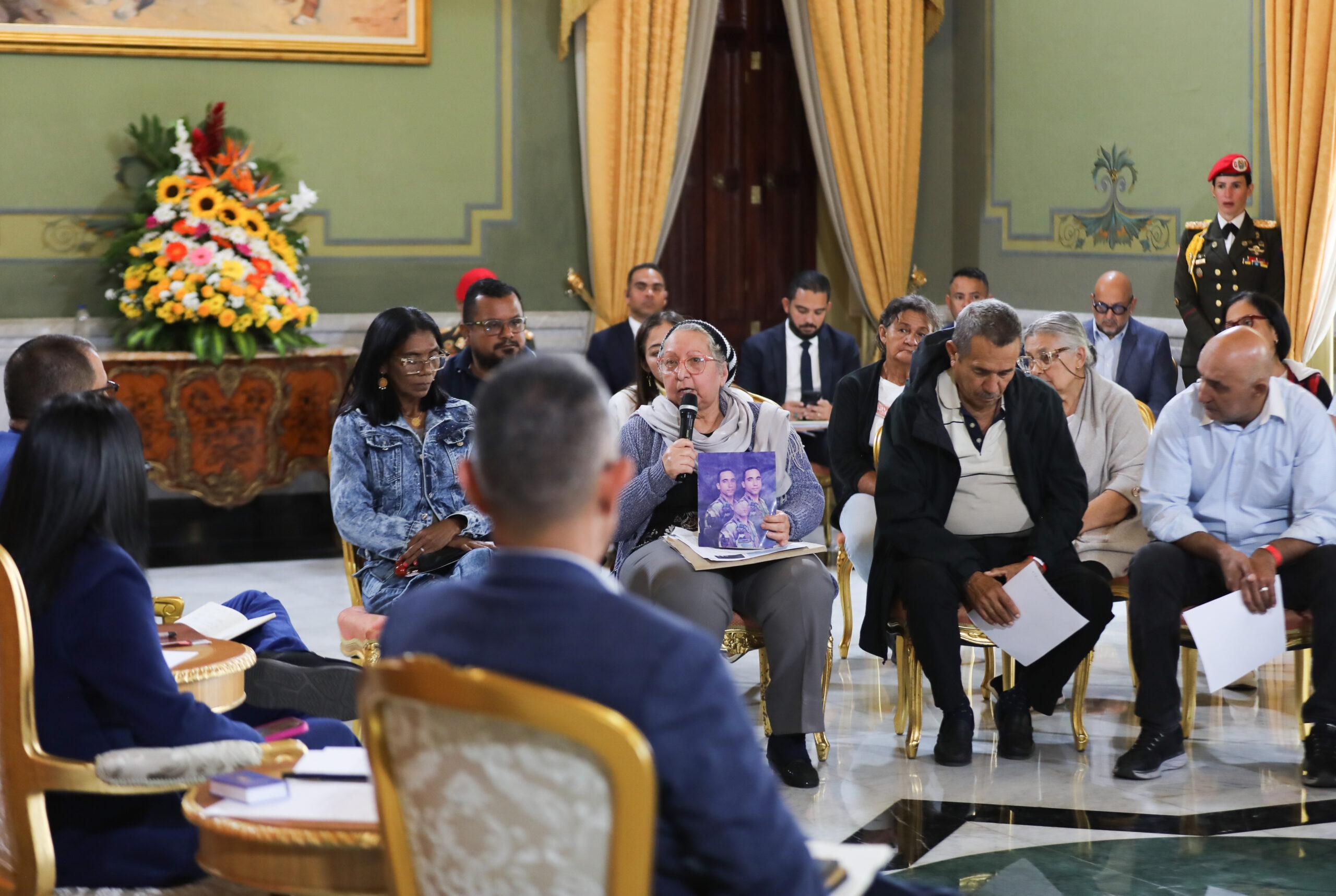 Mandataria (E) Delcy Rodríguez convoca a víctimas de la violencia política a sumarse al Programa de Convivencia Nacional