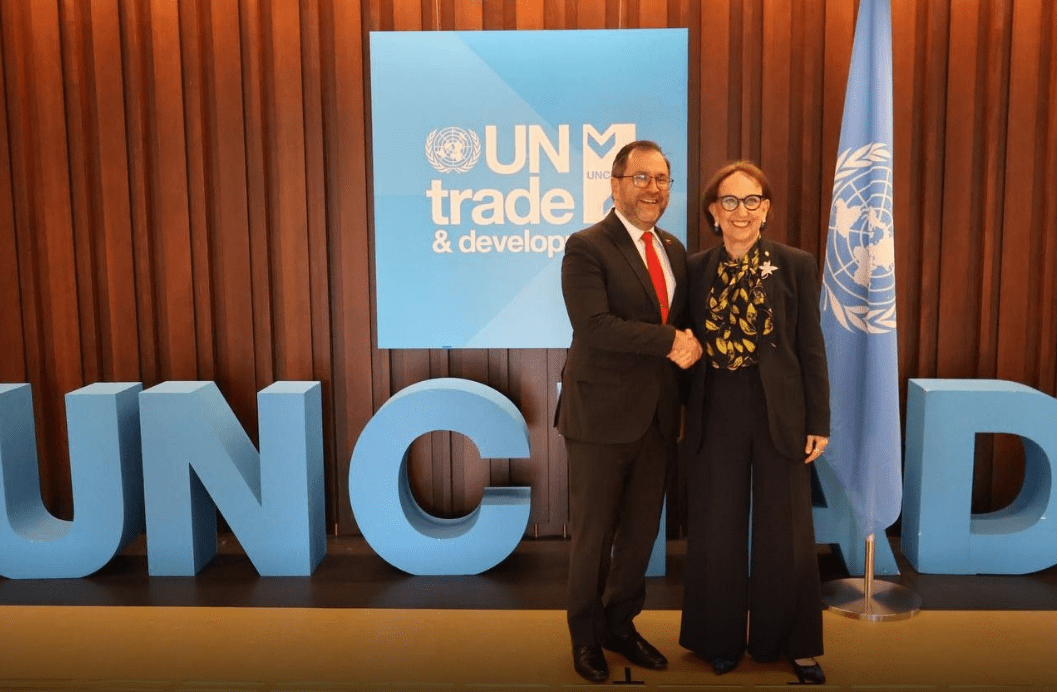 Canciller Gil se reunió con secretaria general de Comercio y Desarrollo de la ONU