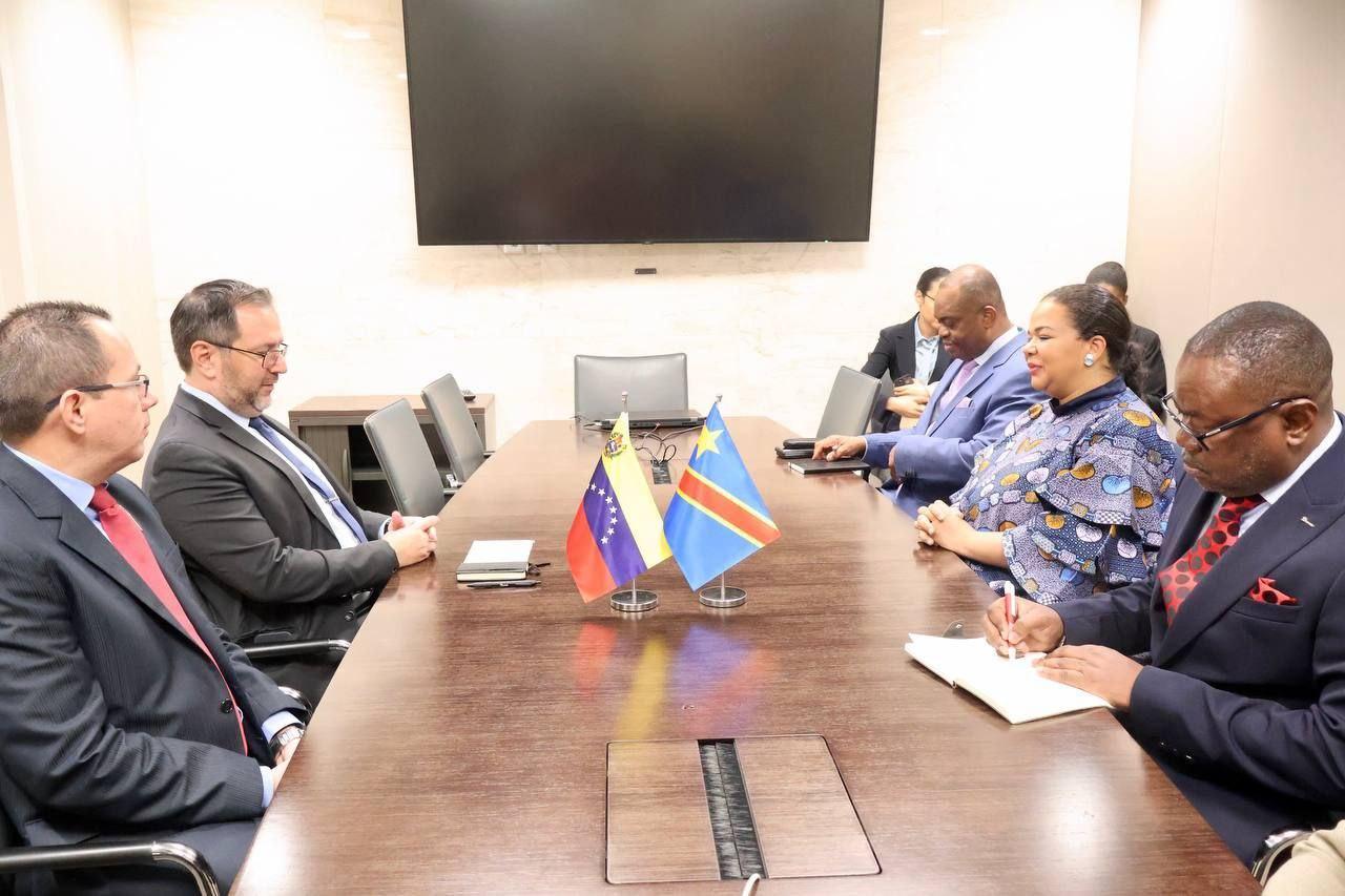 Estado venezolano fortalece cooperación Sur-Sur con República Democrática del Congo