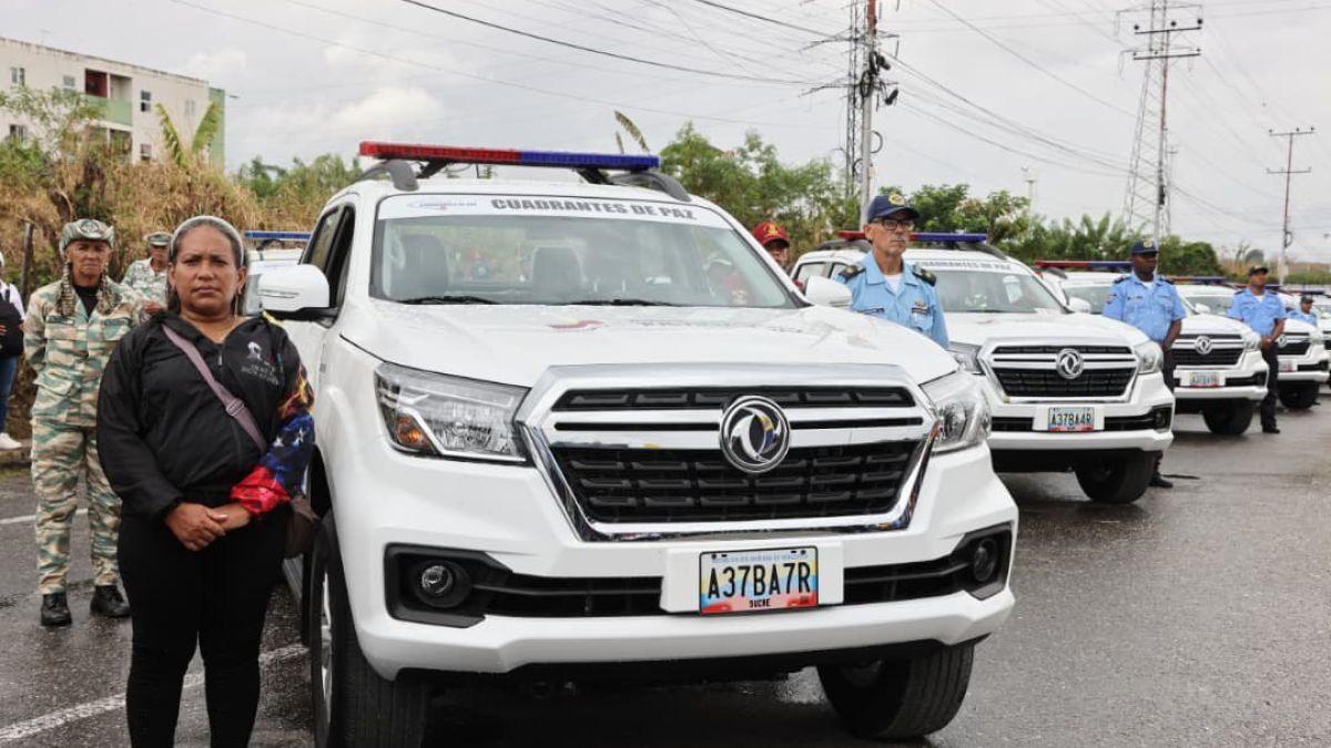 Entregan patrullas y motos a 131 Cuadrantes de Paz en los Valles del Tuy