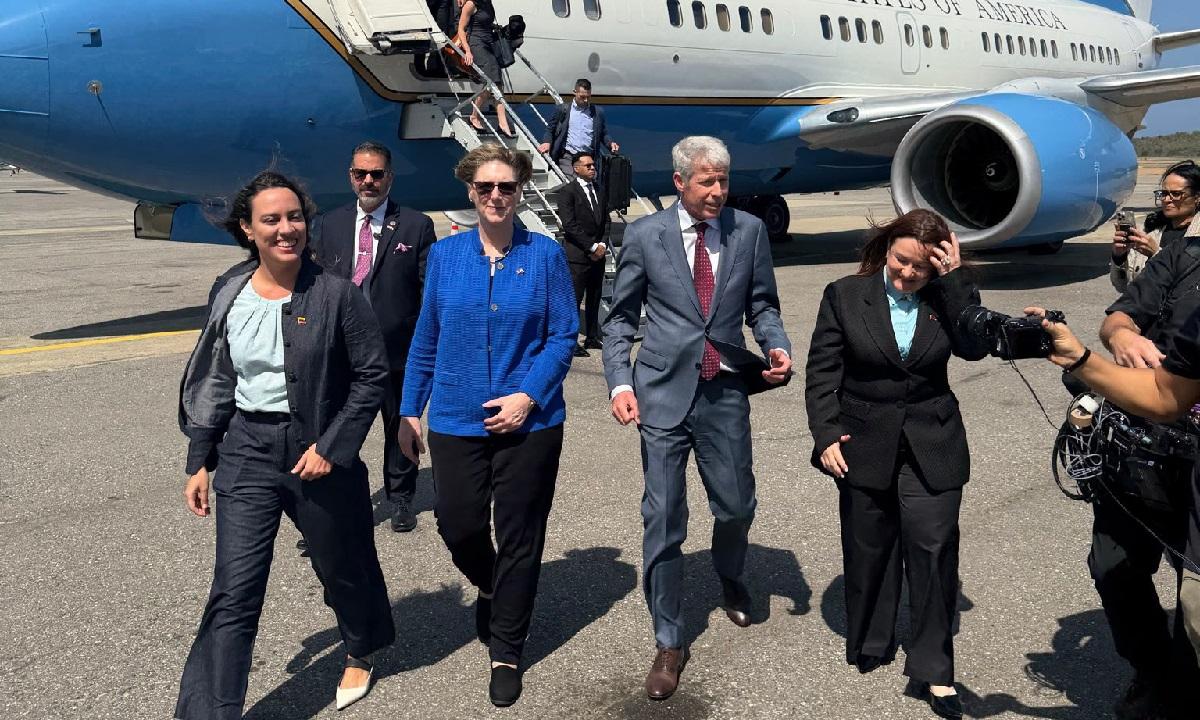 Secretario de Energía de Estados Unidos Christopher Wright llega a Venezuela