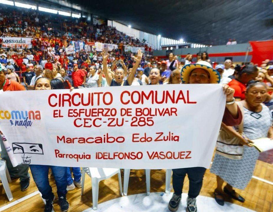 5.336 comunas y circuitos comunales se movilizan rumbo al 8M