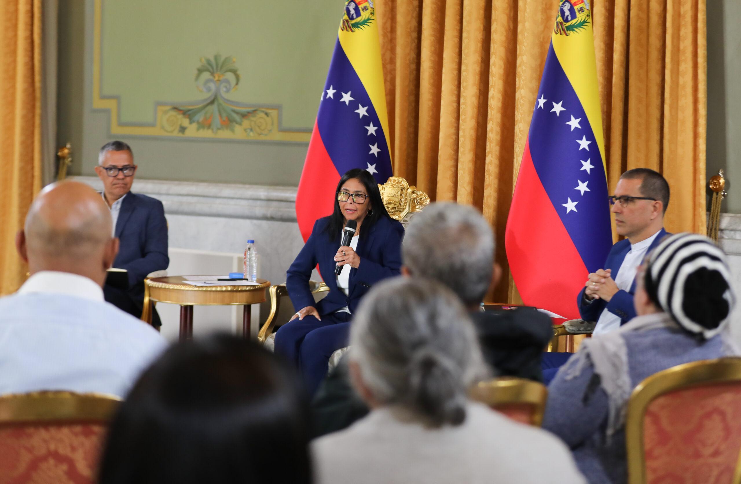 Venezuela needs to heal: Acting President Delcy Rodríguez denounces dangerous lies of foreign media against the country