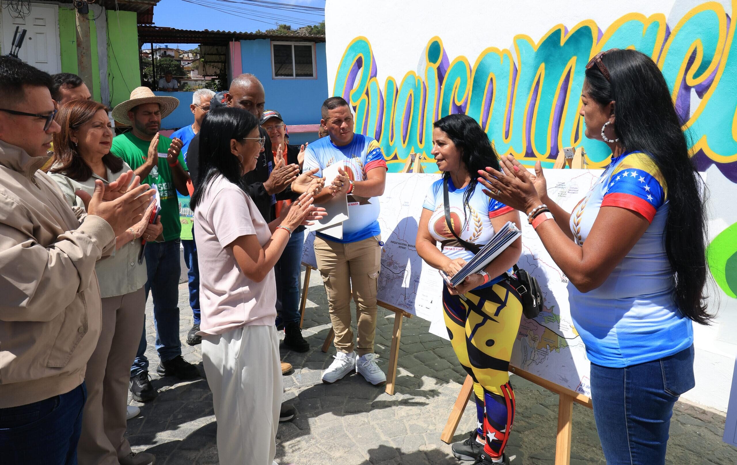 Venezolanos organizados en comunas participan en la transformación que necesita el país