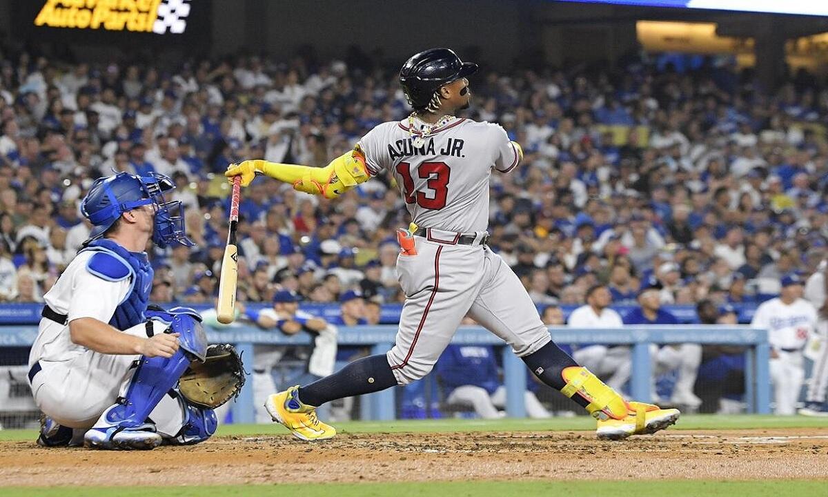 Ronald Acuña Jr. es firme candidato para pelear el MVP de la Liga Nacional