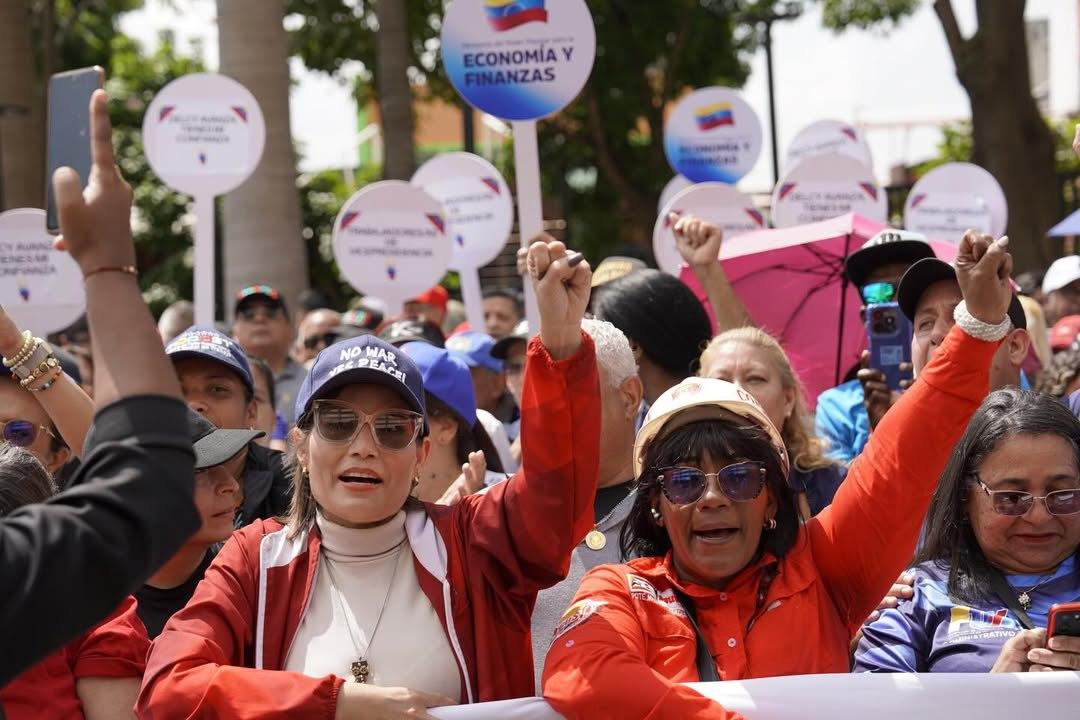 Marcha en apoyo a la estabilidad y paz de Venezuela