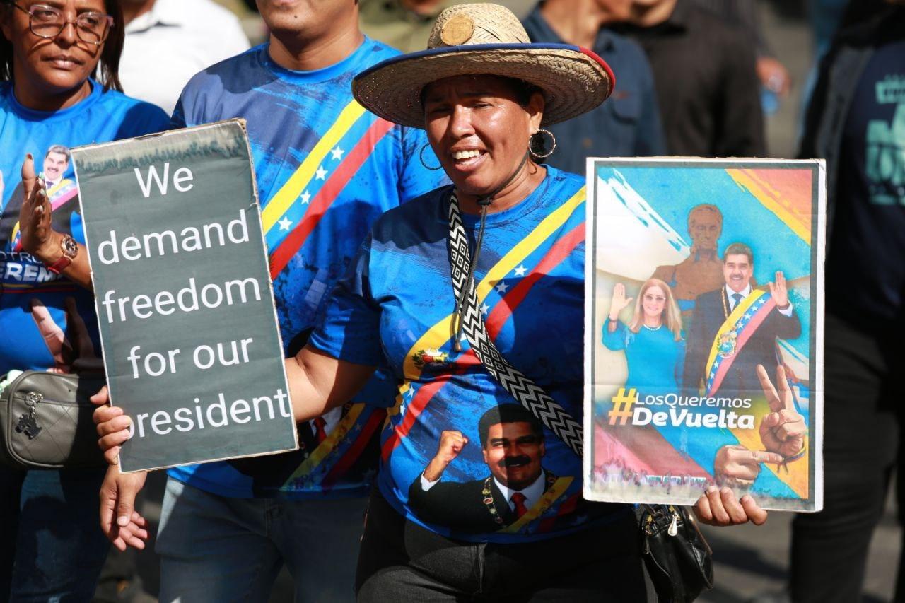Pueblo movilizado reafirmó su compromiso con la soberanía nacional