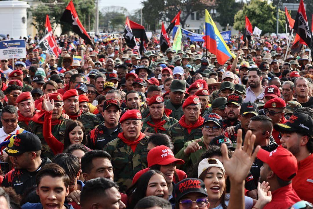 Aragua se desborda en las calles a 34 años del 4F