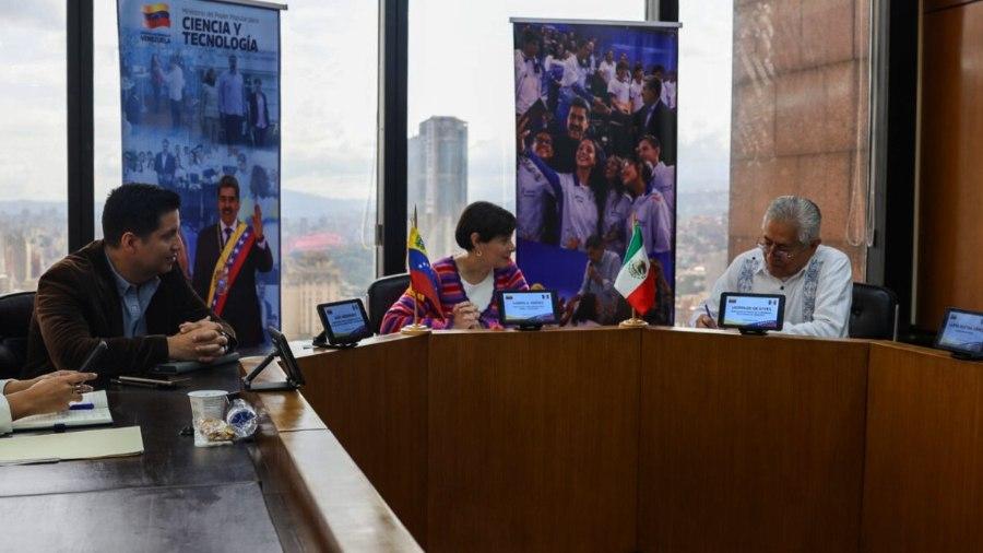 Venezuela y México fortalecen alianza científica y académica