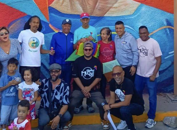 Festival Internacional Ciudad Mural convirtió Centro Histórico de Petare en galería a cielo abierto