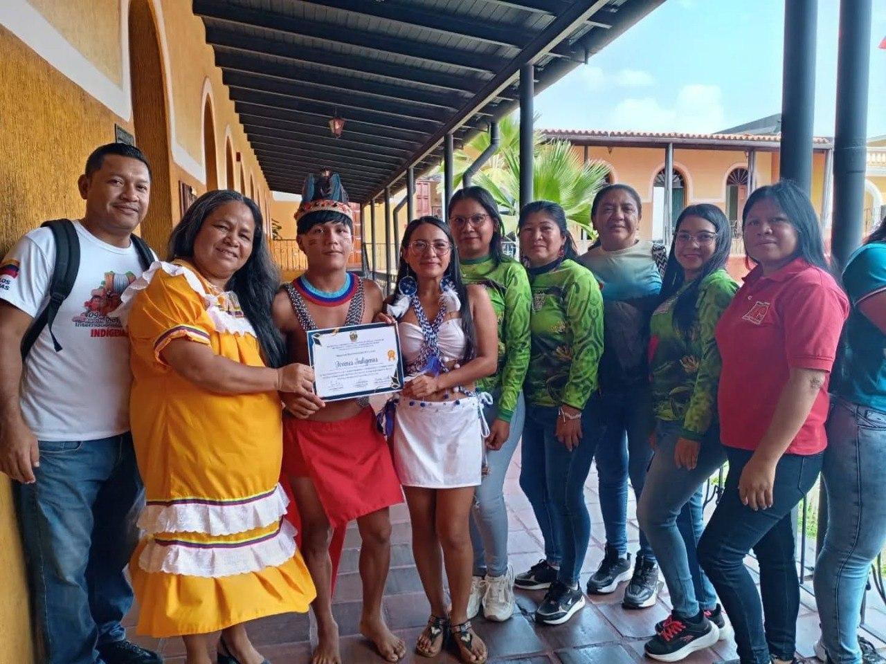 Angostura del Orinoco rindió homenaje a juventud indígena