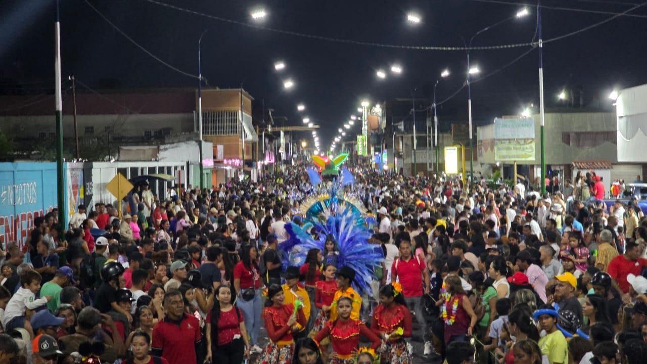Más de 25 mil personas disfrutaron de los Carnavales Páez 2026 en Portuguesa