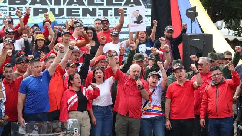 Diosdado Cabello: La Revolución Bolivariana es la única garantía de paz en el territorio venezolano