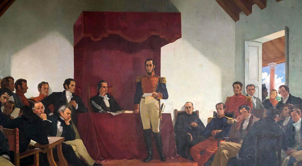 Se cumplen 207 años del discurso de Simón Bolívar ante el Congreso de Angostura