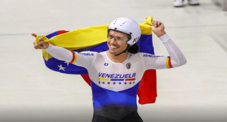 Clever Martínez conquista plata Panamericano de Ciclismo Pista en Chile