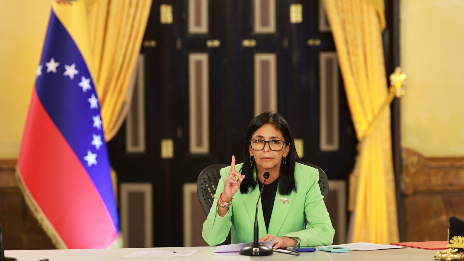 Hinterlaces: Venezuelans support management of Acting President Delcy Rodríguez and dialogue with the US