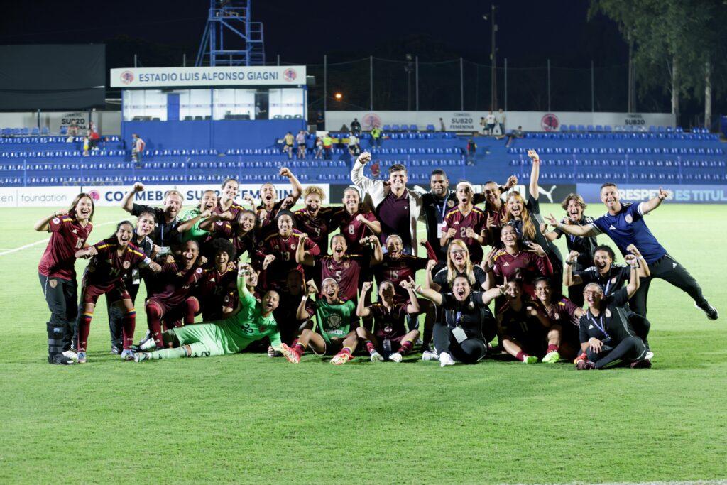 Venezuela clasifica al hexagonal del Campeonato Sudamericano Femenino Sub-20