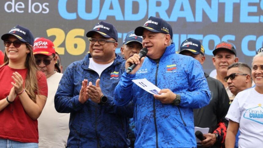 Vicepresidente sectorial Diosdado Cabello dio inicio a la Adecuación de los Cuadrantes de Paz en Guárico